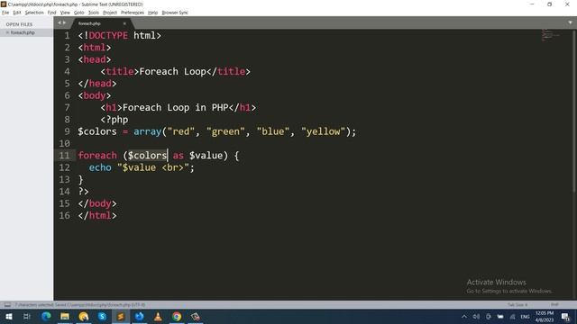 Foreach Loop for PHP in Urdu смотреть онлайн