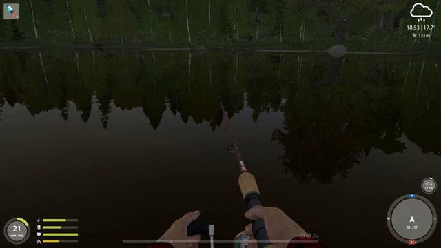 Русская рыбалка 4 - озеро Старый Острог - Блесню с мосточка смотреть онлайн