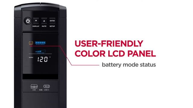 CyberPower CP1500PFCLCD: The Best UPS For Most Gamers
