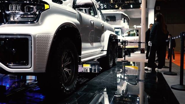 2023 GWM Poer KingKong 6x6 Edition Appearance Video (Strong) 2023 Shanghai Auto Show