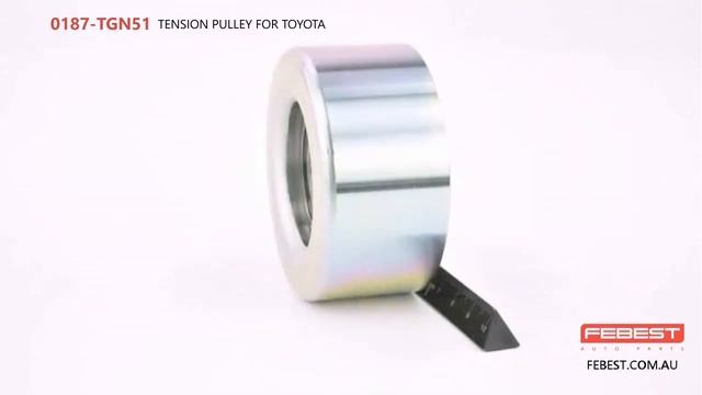 0187-TGN51 TENSION PULLEY FOR TOYOTA смотреть онлайн