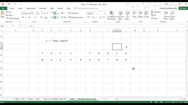 string data type in python part-2 смотреть онлайн
