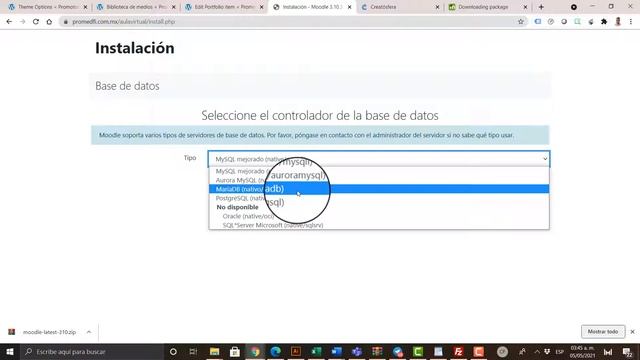 Instalar Moodle 3.10.3+ en tu hosting (Mayo 2021) смотреть онлайн