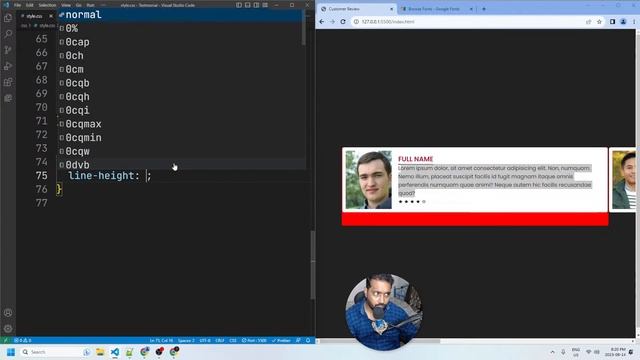 Customer Review Slider | Tutor Joe's | JavaScript 30/100 Projects смотреть онлайн