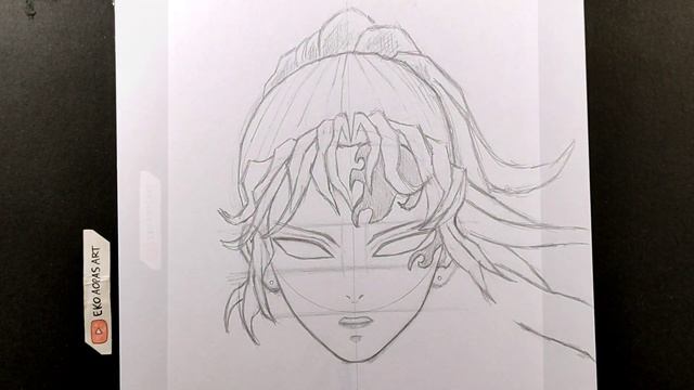 How To Draw Yoriichi Tsugikuni - [Kimetsu No Yaiba]