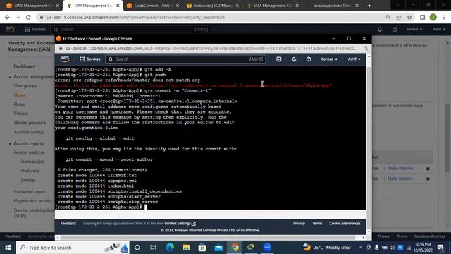 AWS CI/CD Pipelines With IAM Git Credentials and CI/CD Pipelines Connected Via ELB (Part-1) смотреть онлайн