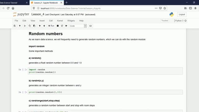 Lesson 4 List comprehensions and classes in python смотреть онлайн