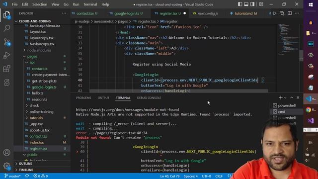 Module not found | Can't resolve 'process' in Nextjs App смотреть онлайн