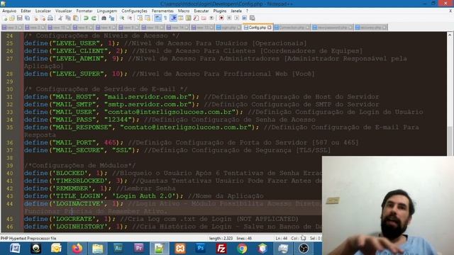 Sistema de Login Completo PHP Ajax - Aula 2 Conexão e Parametrização смотреть онлайн