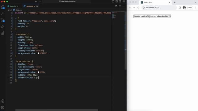 How To Create a Simple Like Dislike Button in React JS смотреть онлайн