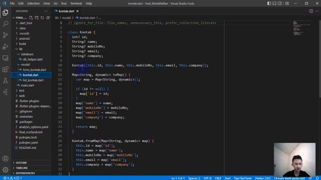 Tugas Final Membuat database CRUD SQLITE смотреть онлайн