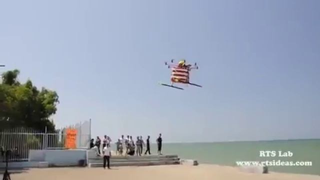 Коптеры-спасатели на воде быстрее хорошие помощники плавцам смотреть онлайн