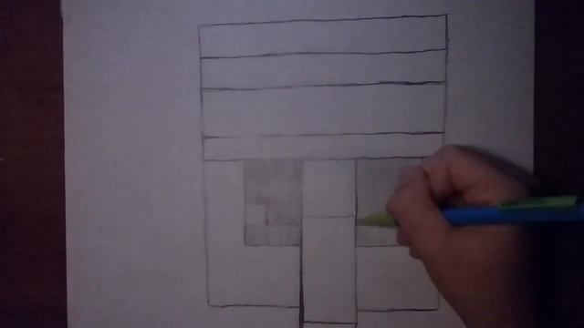 Let's draw an iron golem (Minecraft) смотреть онлайн
