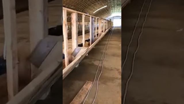 Сборно разборный теплый свинарник производства АСК Ангар. Модель S. смотреть онлайн