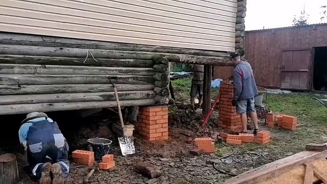 ПОДНЯТЬ ДОМ, простой способ@builder-ideas_STROITEL смотреть онлайн