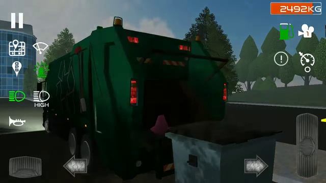 Trash Truck Simulator.Новый мусоровоз.Игра для Android и Ios.#2.