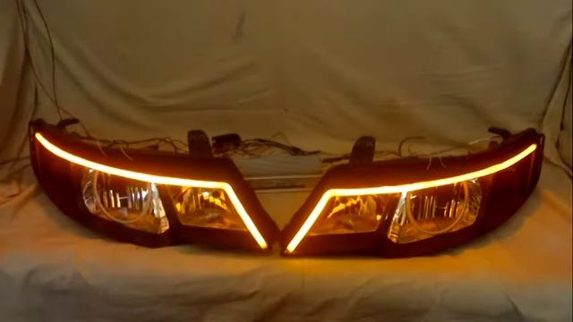 Kia Cerato Modified Head lights ( Mamado Design ) смотреть онлайн