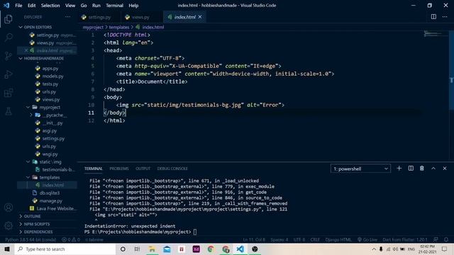 How to use Static Files in Django | Using Templates in Django смотреть онлайн