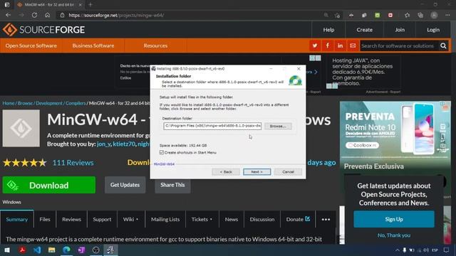 Instalación MinGW-w64 (Windows 32/64 bits) смотреть онлайн