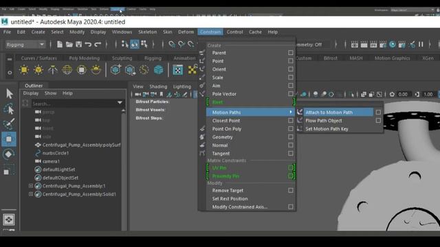 Работа с камерой в Maya смотреть онлайн