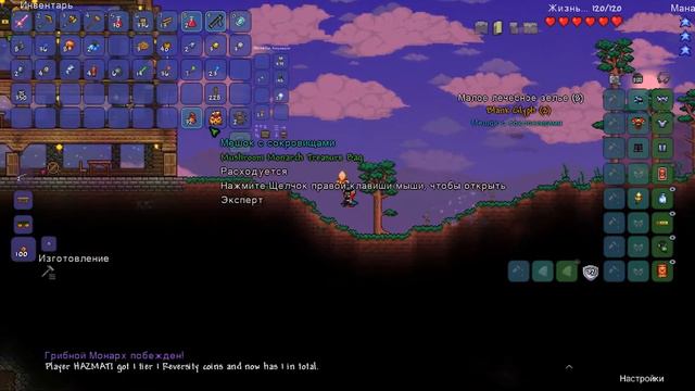 Terraria-прохождение с модами 4# Секрет сундука смотреть онлайн