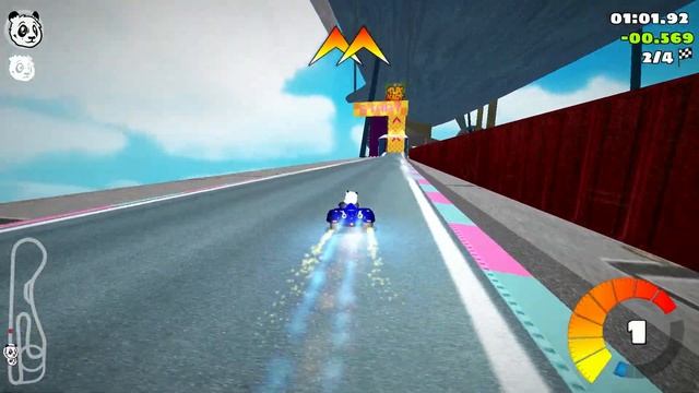 SuperTuxKart 1.0: High in the Sky (add-on) - 02:03.398 смотреть онлайн