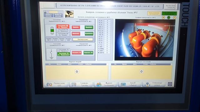 Удаленный видеоконтроль в КРУ-РН "Тулячка" производство компании ШЭЛА. смотреть онлайн