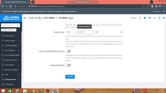 PPPOE SERVER D2 Router | GoCloud смотреть онлайн