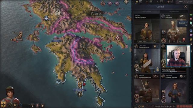 Martial Lifestyle and Seduction Schemes | Crusader Kings 3 - Ep. 33 смотреть онлайн