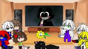 Реакция андертейл на картун кэта😼