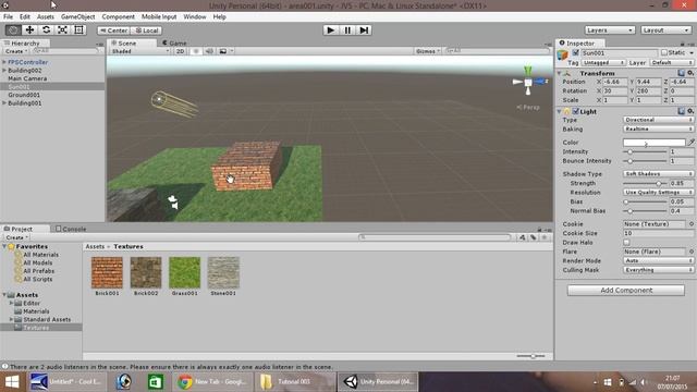 Unity Tutorial For Beginners - How To Make A Game - Part 003 - BUILDING & TERRAIN смотреть онлайн