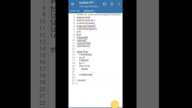 Drawing graphics Using turtle library in Python смотреть онлайн
