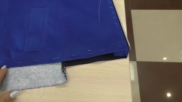 Изготовление драпового жилета на подкладке (4 часть) смотреть онлайн