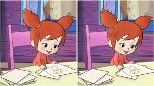 Найдите три отличия.