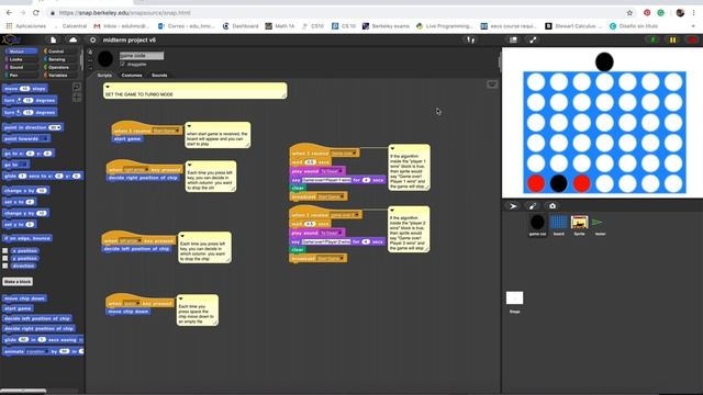 CS10 Midterm project || Connect 4 in Snap! смотреть онлайн