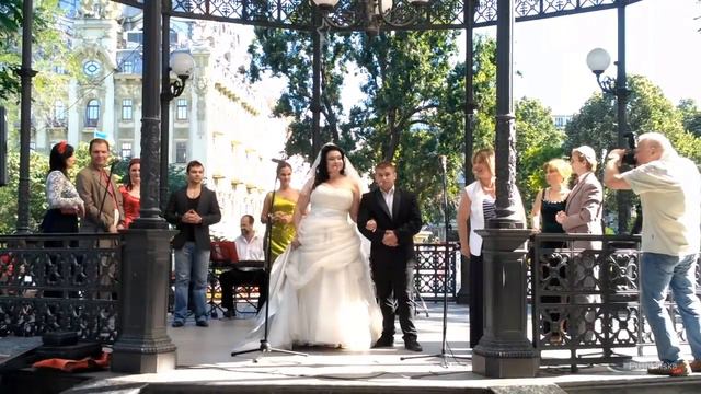 "Одесская свадьба" в Горсаду смотреть онлайн