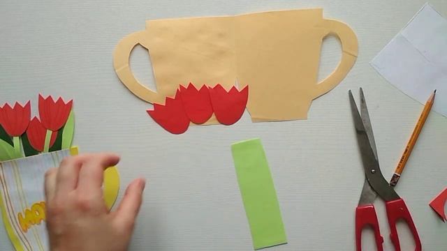 Мастер-класс по созданию аппликации ко Дню матери смотреть онлайн