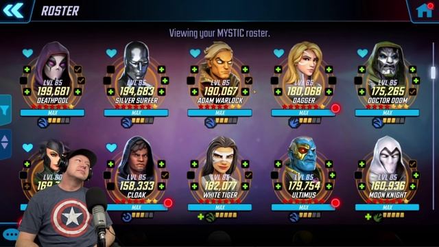 Best 5th for Tech Nodes - Top Characters to Upgrade for Doom 2 - MARVEL Strike Force - MSF смотреть онлайн
