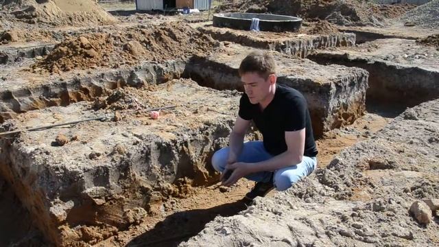 Как правильно делать подушку под ленточный фундамент смотреть онлайн