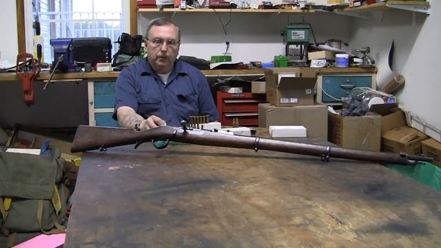Shooting Portuguese M1886 Kropatschek смотреть онлайн