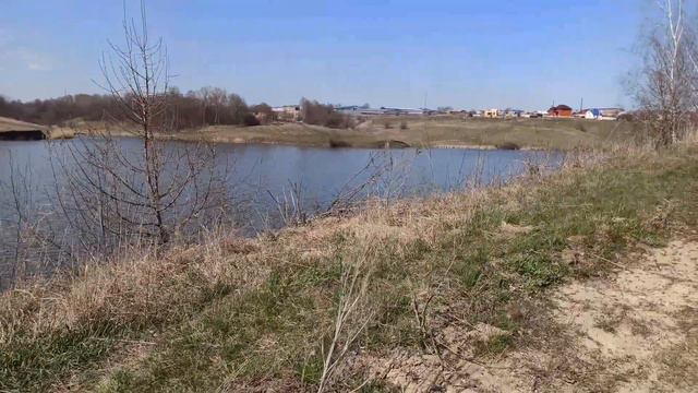 Участок 10 соток на берегу пруда, в Дмитриевке. смотреть онлайн