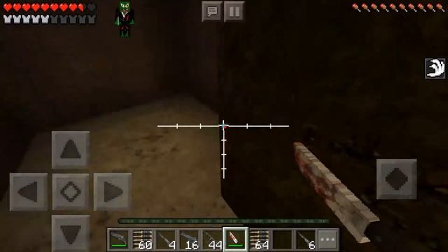 Minecraft PE : map zombie wave test смотреть онлайн
