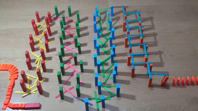 AMAZING Dominoes Tricks! | Best of Domino Effect | Satisfying video - Domino game - efecto domino смотреть онлайн