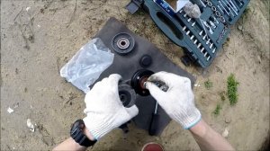 Ролик натяжителя ремня генератора ауди 100 2.3 aar