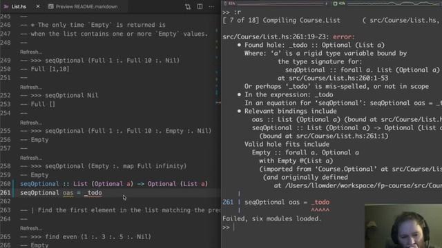 Learn Haskell - fp-course - Recap, List - [Part 2] смотреть онлайн