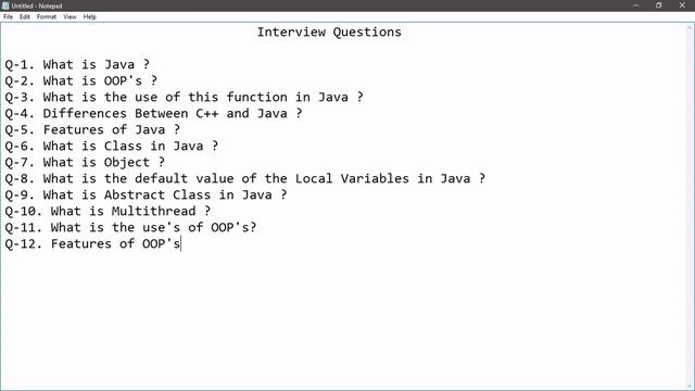 TCS Java Interview Questions | Interview Preparation For Freshers Batch 2022,2023 смотреть онлайн