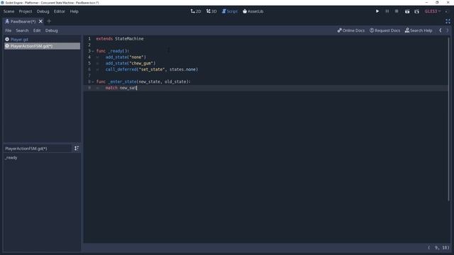 Using Two State Machines Together in Godot 3.1 смотреть онлайн