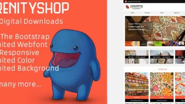 Serenityshop - EDD - Easy Digital Downloads Theme смотреть онлайн