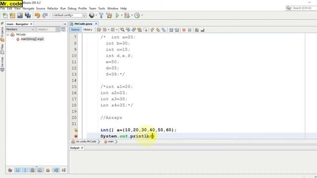 Java Arrays Example using NetBeans IDE | Java Begginers Tutorials Part 7 смотреть онлайн