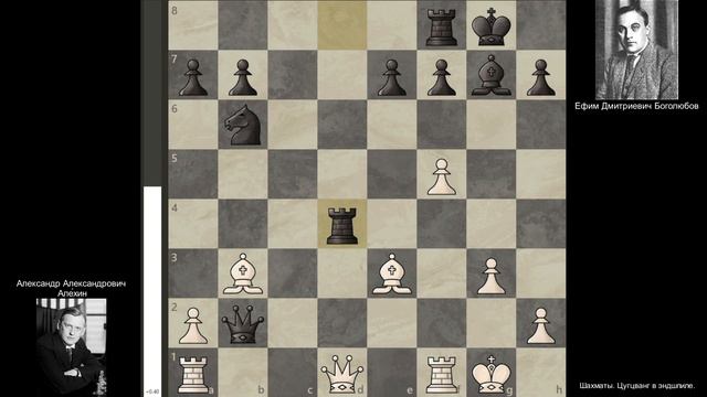7-я партия Але́хин - Боголюбов, матч за звание чемпиона мира по шахматам 1929. (1-0) смотреть онлайн